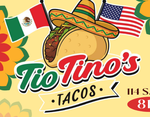 Tio Tino’s Tacos en Dwight, ahora con especiales diarios. ¡Visítenlos!