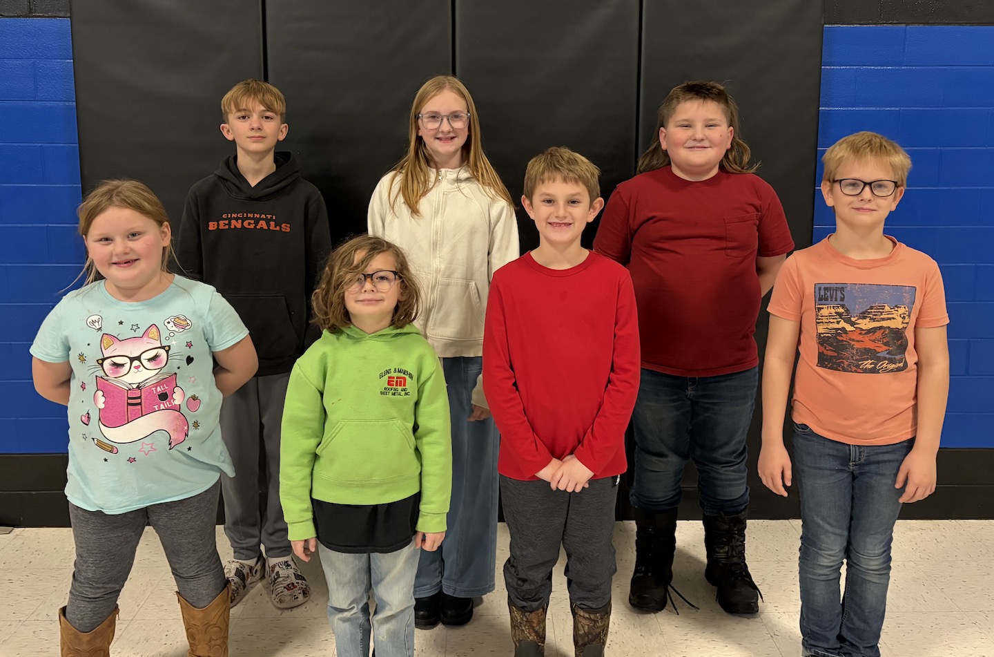 Congratulations to Gardner Grade School Tiger Pride Students for the month of November.