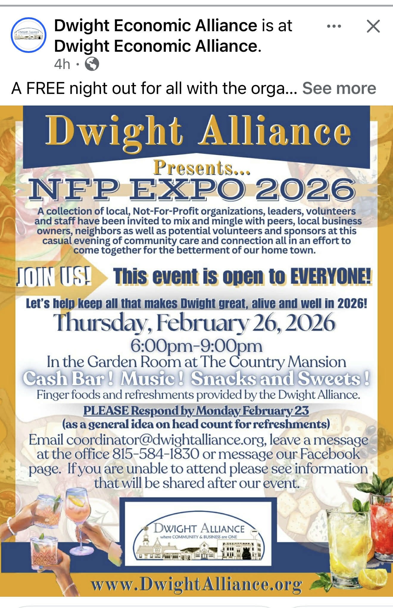 NFP Expo – Feb 26