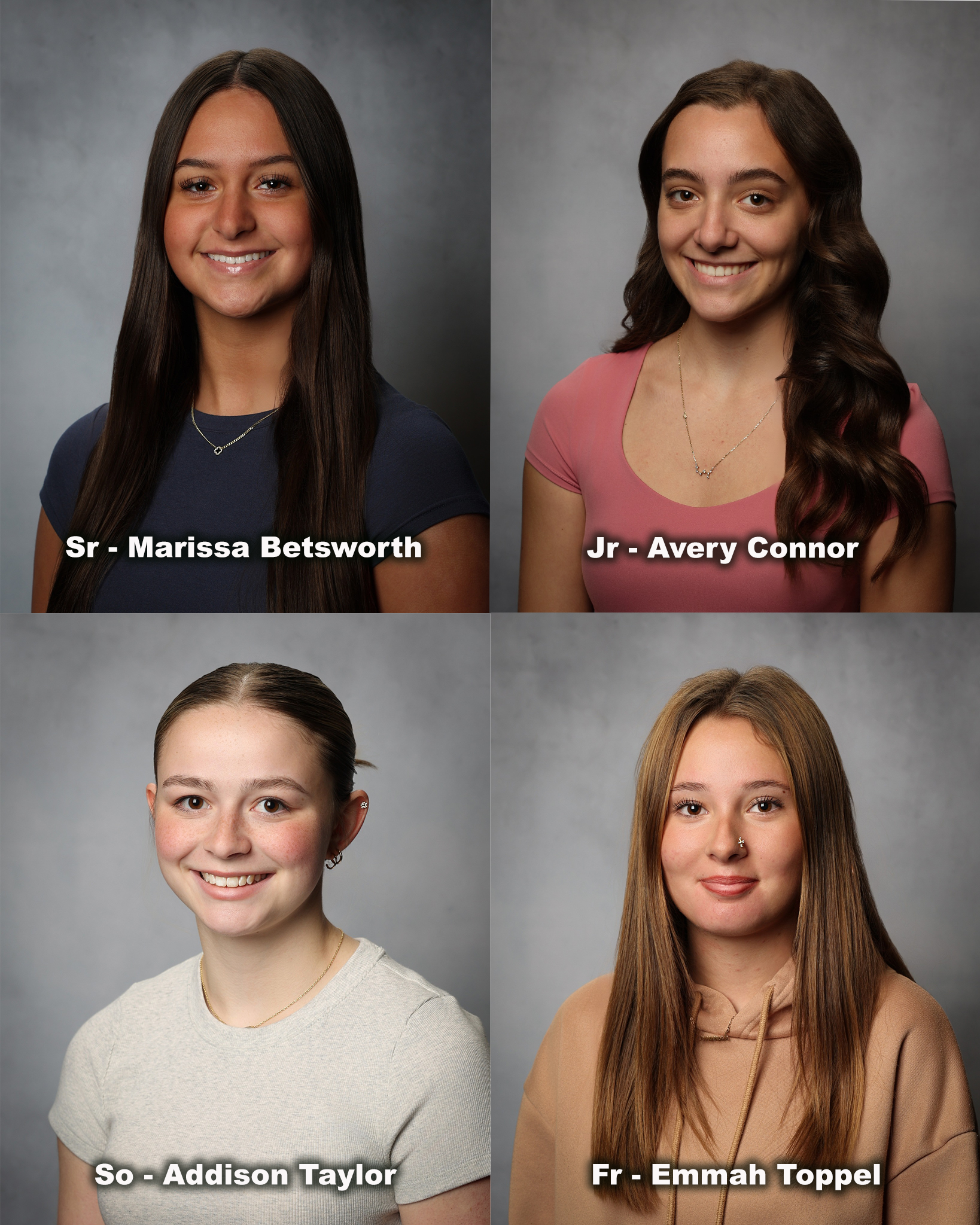 Congratulations to the March DTHS Students of the Month! Fr – Emmah Toppel, So – Addison Taylor, Jr – Avery Connor, and Sr – Marissa Betsworth