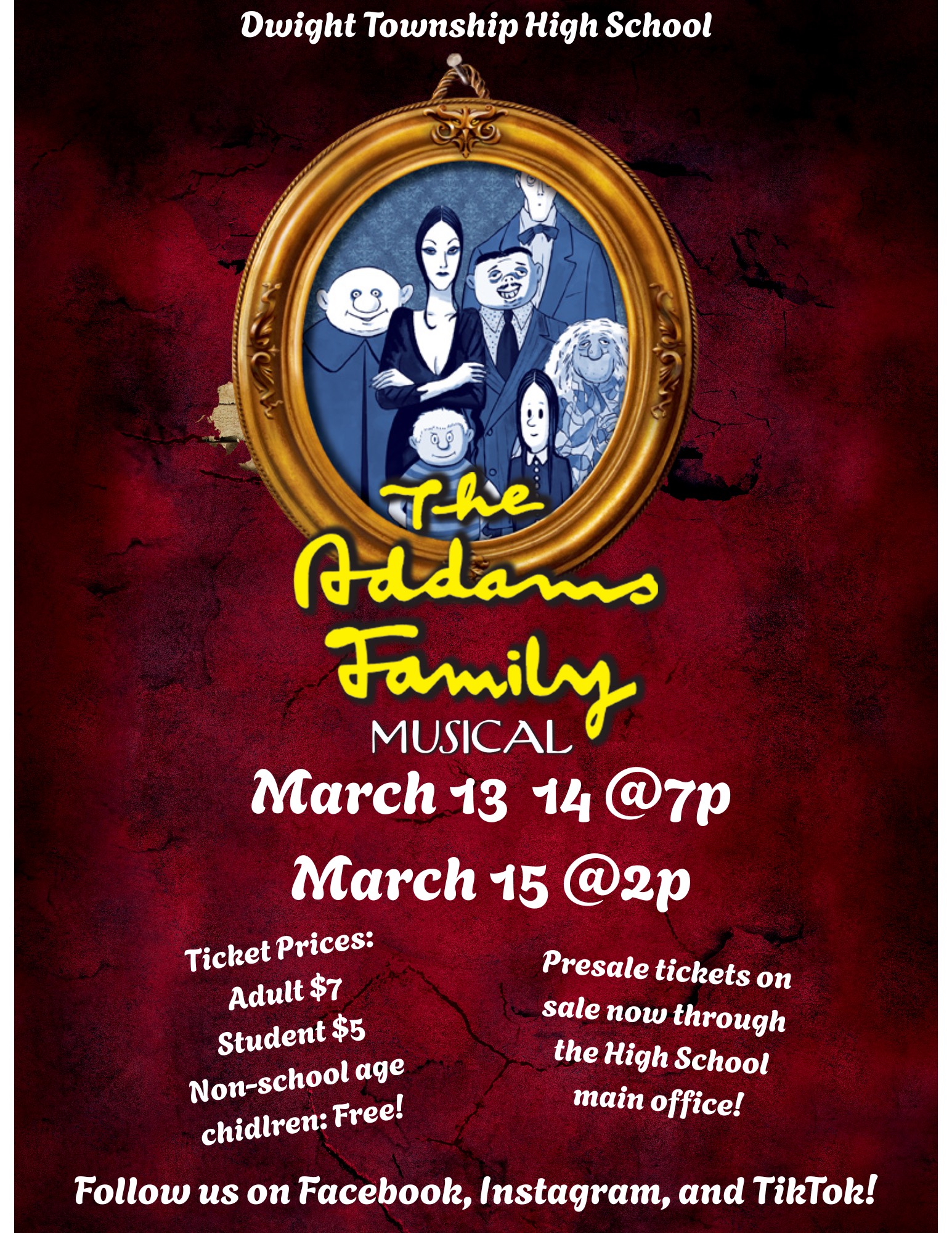 DTHS Musical – The Addams Family