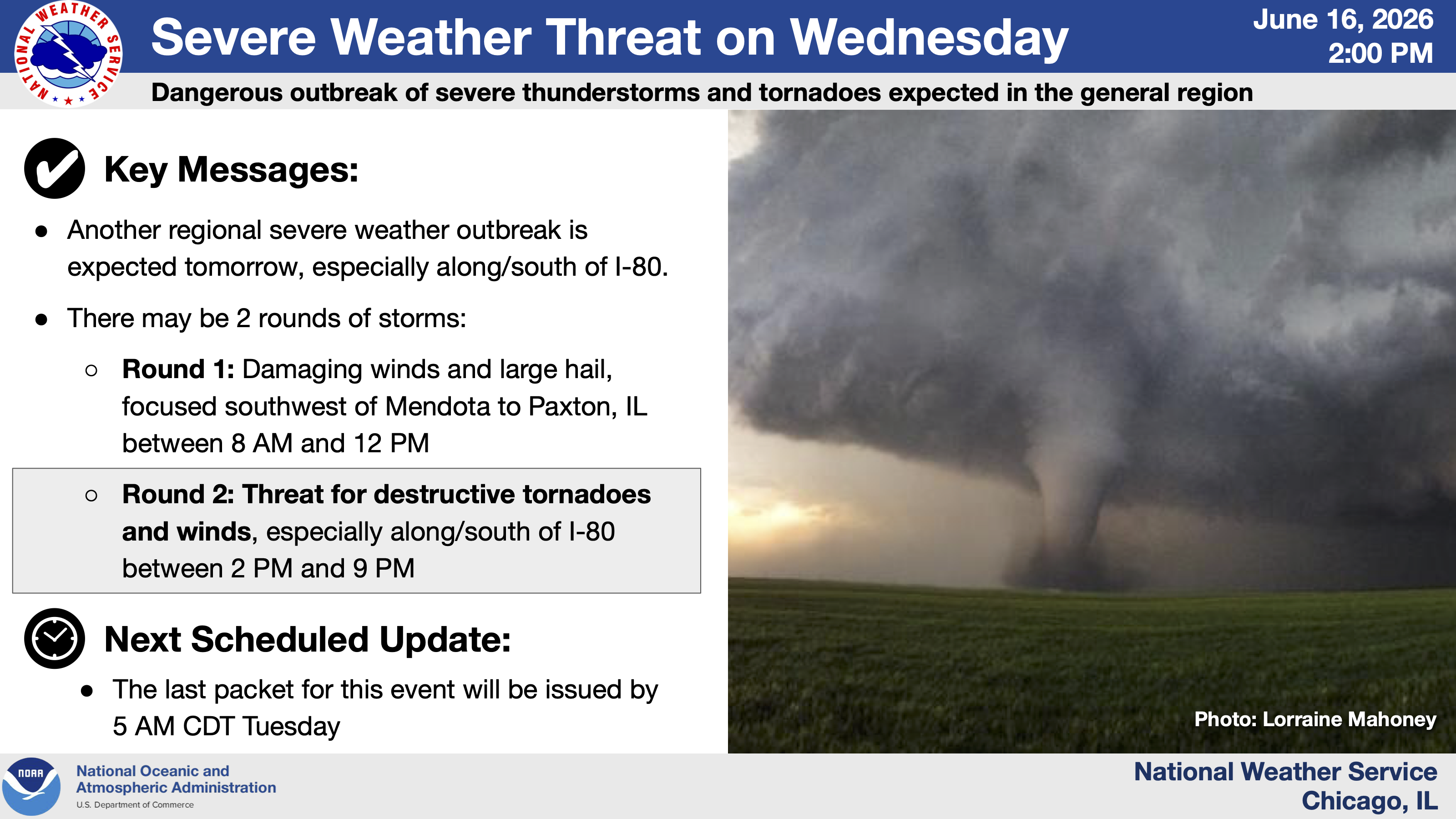 Severe Weather Threat on Wednesday!