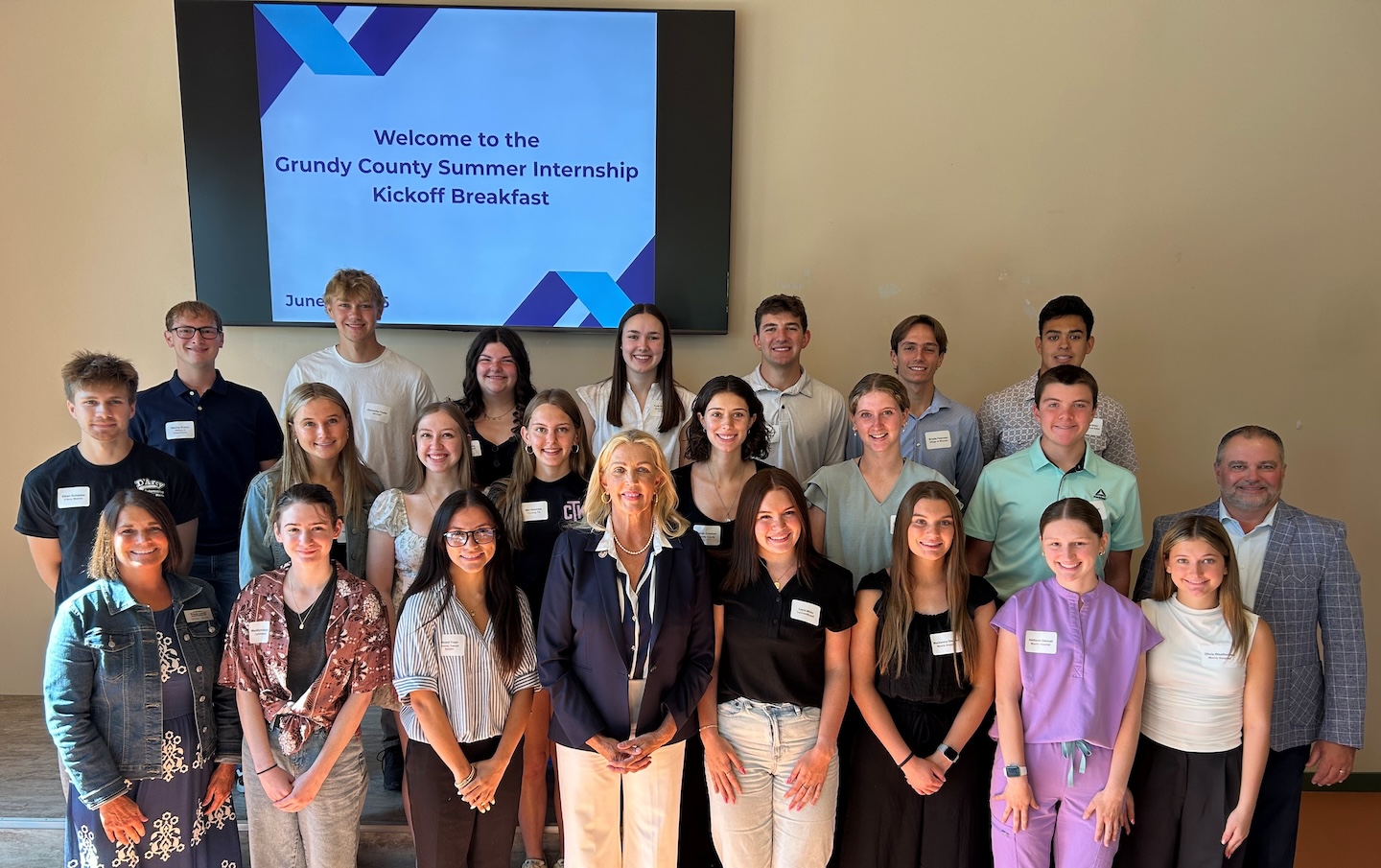 LOCAL INDUSTRY HIRES SUMMER INTERNS FROM AREA HIGH SCHOOLS