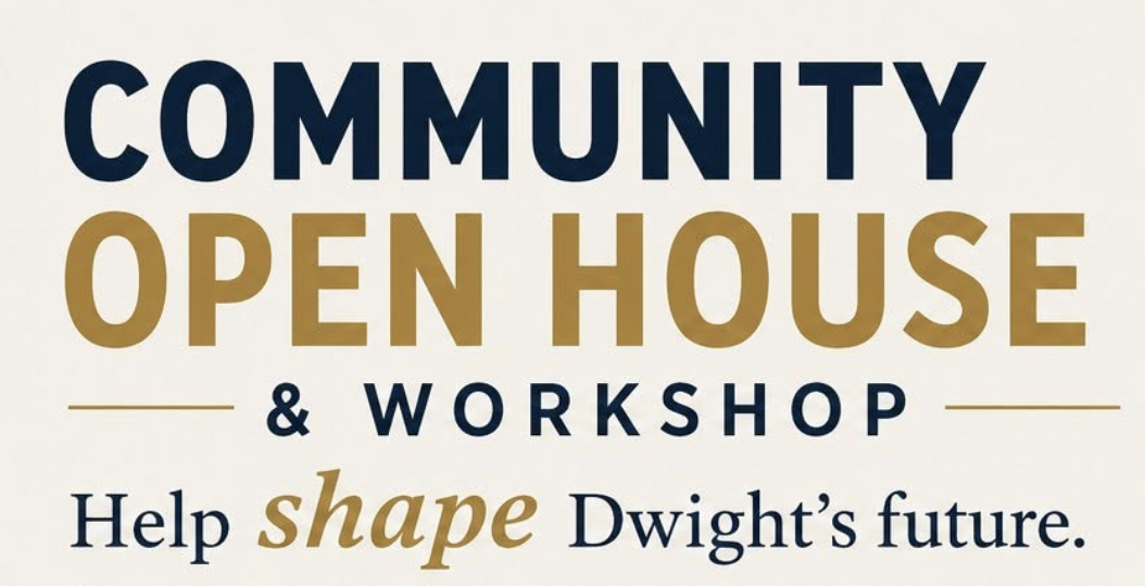 Village of Dwight Invites You to Community Open House
