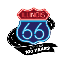 ROUTE 66 ROLLED STRAIGHT THROUGH ILLINOIS STATE UNIVERSITY