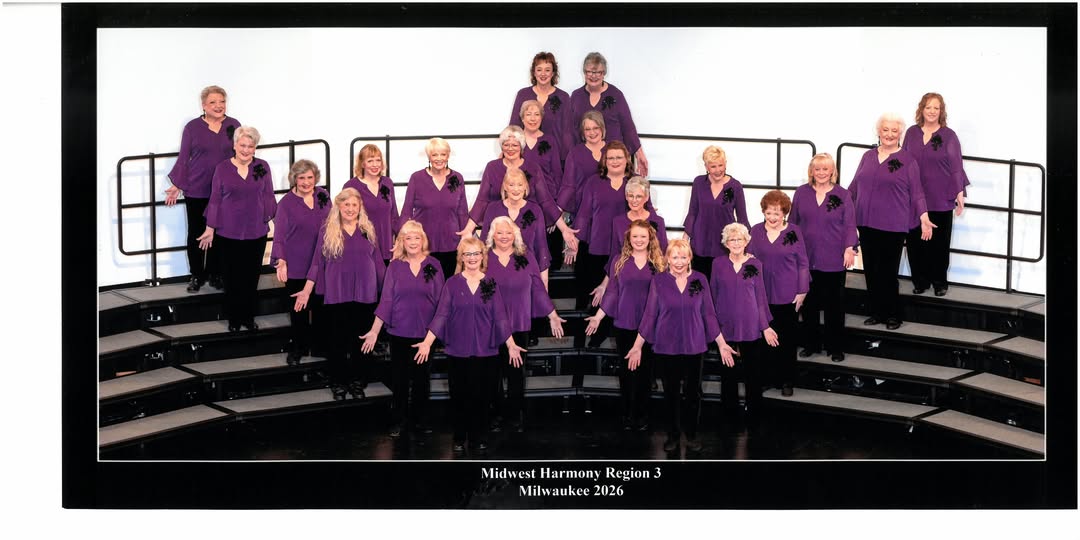 CHORUS BRINGS HARMONY TO DWIGHT