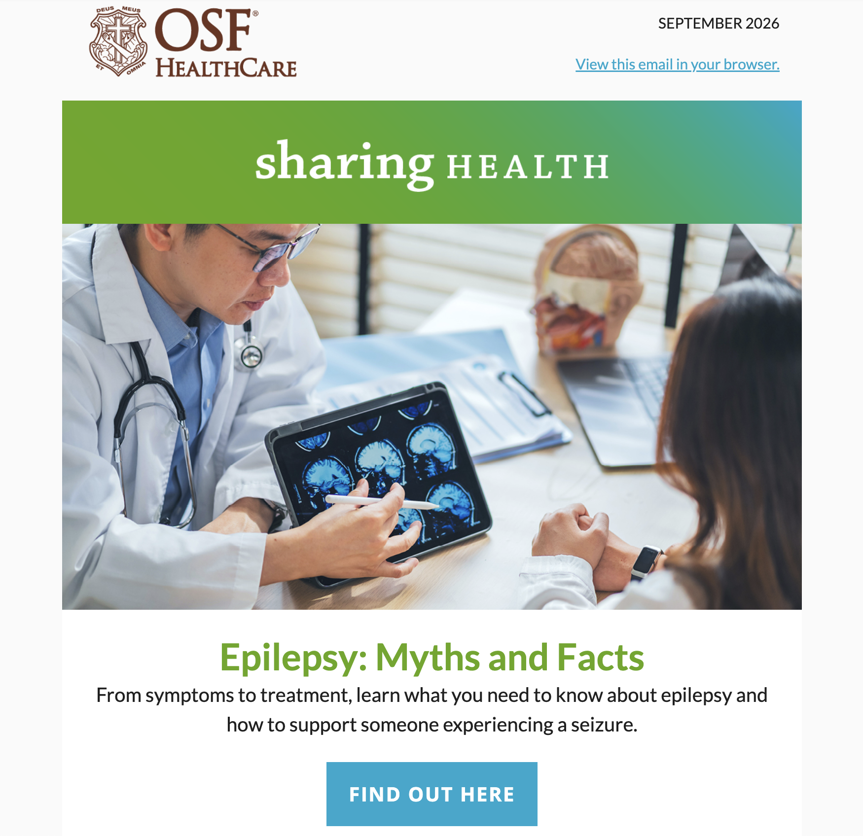 Epilepsy: Myths and Facts • Sharing Health From OSF